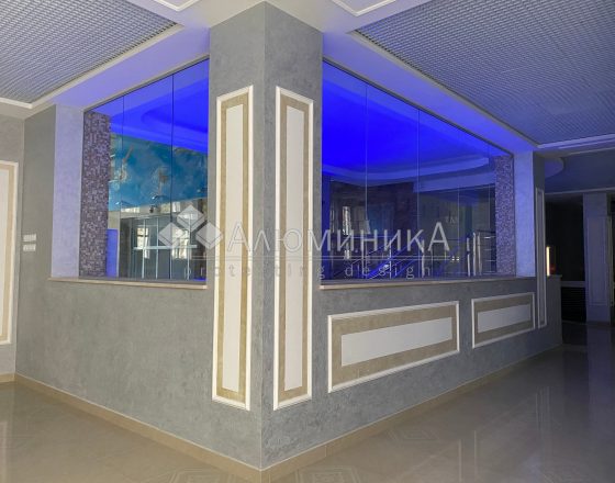 Остекление бассейна. Стекло триплекс. Остекление бассейна. Стекло триплекс.